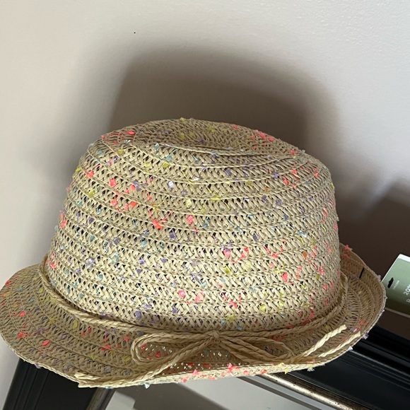 Girls H&M Woven Straw Summer Beach Hat 👒 NWT - Picture 2 of 8